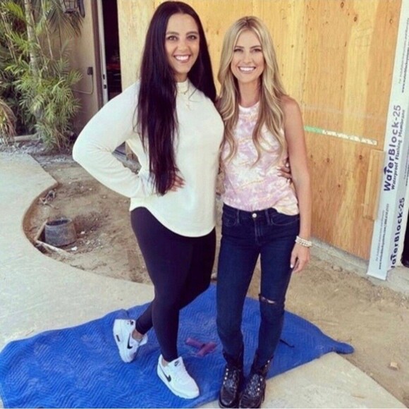 Christina Haack YFB Robbie Tie Dye Tank Size Medium Festival Hippie Racerback - Picture 2 of 8